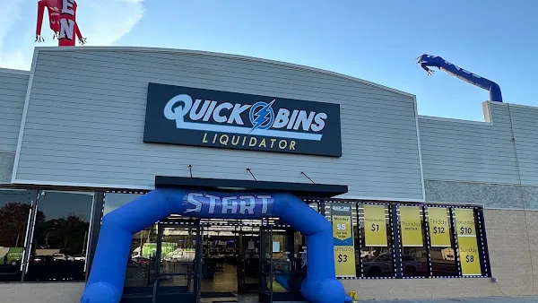 QuickBins Liquidators in Wilson, NC storefront